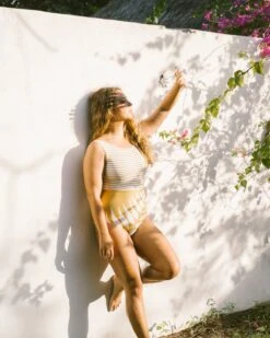 Lido One Piece - Gold Leaf -The Sea Wear Store SP22 Lombok HollyJan 42