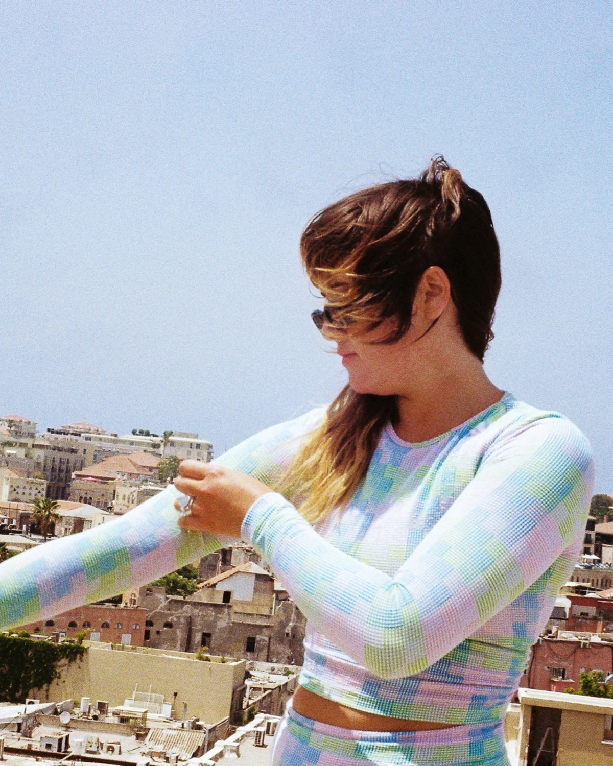 Palomar Crop Top Rashguard - Amos 3 Palomar Crop Top Rashguard - Amos