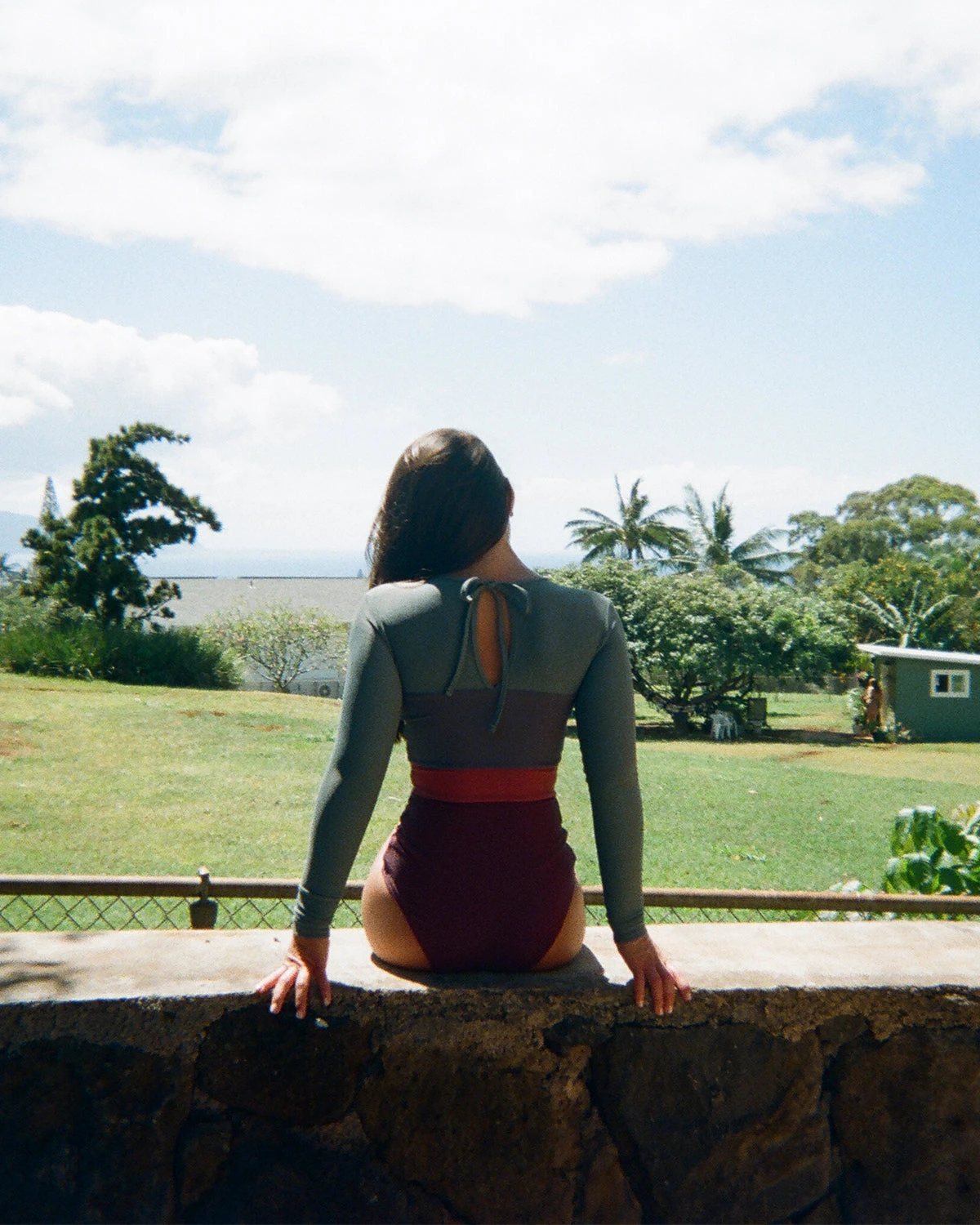 Hermosa One Piece - Mulberry 4 Hermosa One Piece - Mulberry - Image 2