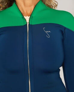 Haze 2mm Yulex Jacket - Lush -The Sea Wear Store SP23 Haze Palisade Yulex Lush Alisa 47