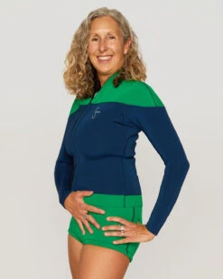 Haze 2mm Yulex Jacket - Lush -The Sea Wear Store SP23 Haze Palisade Yulex Lush Alisa 6