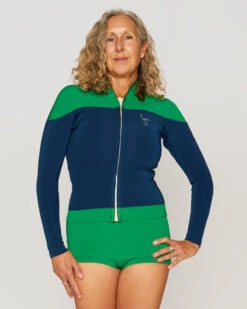 Haze 2mm Yulex Jacket - Lush -The Sea Wear Store SP23 Haze Palisade Yulex Lush Alisa 8