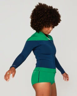 Haze 2mm Yulex Jacket - Lush -The Sea Wear Store SP23 Haze Palisades Yulex Lush Jaz 75