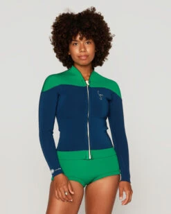 Haze 2mm Yulex Jacket - Lush -The Sea Wear Store SP23 Haze Palisades Yulex Lush Jaz 8