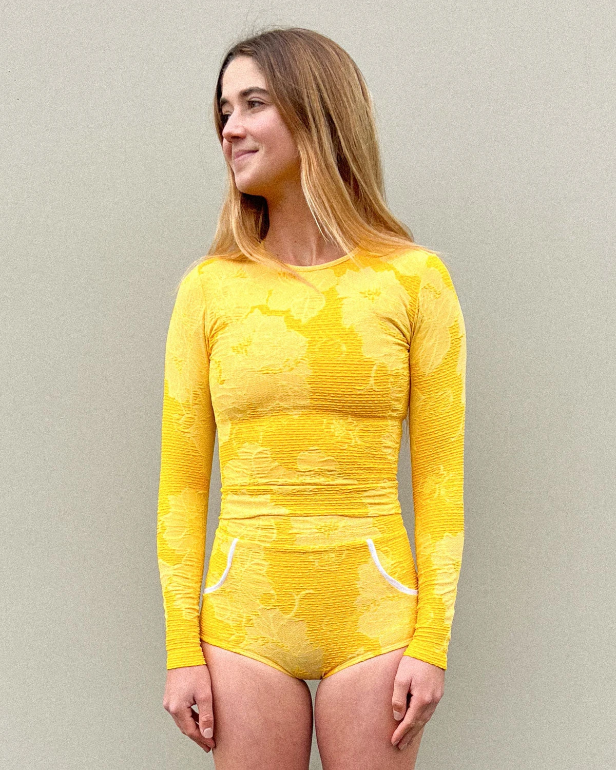 Georgia High Waist Bikini Bottom - Nectar 8 Georgia High Waist Bikini Bottom - Nectar - Image 6