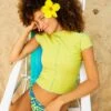 Leo Top - Greeno -The Sea Wear Store SU25 Brasil Amanda Engler