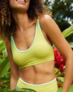 Maggie Bikini Top - Greeno