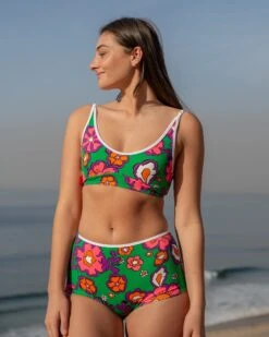 Maggie Bikini Top - Seaflora -The Sea Wear Store SU25 Flor Bottom Seaflora VP 3 02631a13 d236 4d2f 8f4b bf058f5812f8