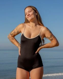 Rosita One Piece - Black (RC-Skin) 18 Rosita One Piece - Black (RC-Skin) -The Sea Wear Store SU25 Rosita OnePiece Black VP 3