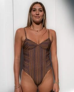 Tia One Piece - Night Rib -The Sea Wear Store SU25 Tia RockRib Madison Atonce Hannah 11