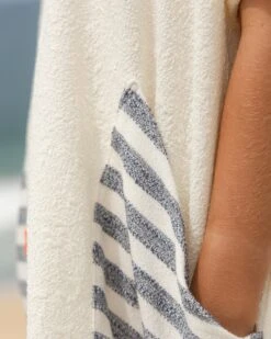 Luna Poncho - Ivory Terry -The Sea Wear Store SU25 Tia RockRib Madison Atonce Hannah 13
