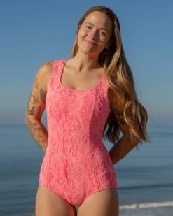 Tofino One Piece - Pink Glow