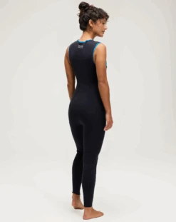Sydney 2mm Yulex Long Jane - Black/Blue -The Sea Wear Store Sydney BlackBlue 2x5Crops3