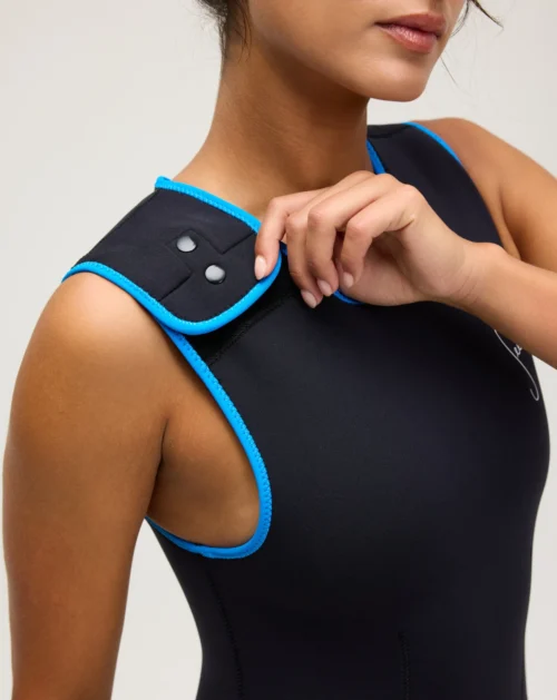 Sydney 2mm Yulex Long Jane - Black/Blue 16 Sydney 2mm Yulex Long Jane - Black/Blue -The Sea Wear Store Sydney BlackBlue 2x5Crops4